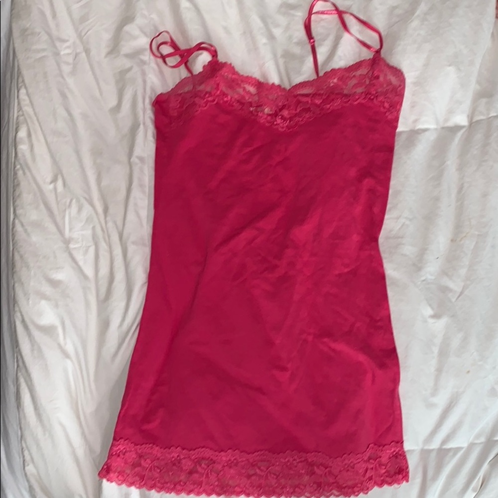 Pink spaghetti strap - Picture 4 of 4